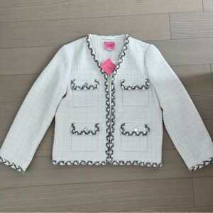 Kate Spade Flora Tweed Jacket